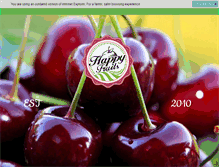 Tablet Screenshot of happyfruits.com.sg